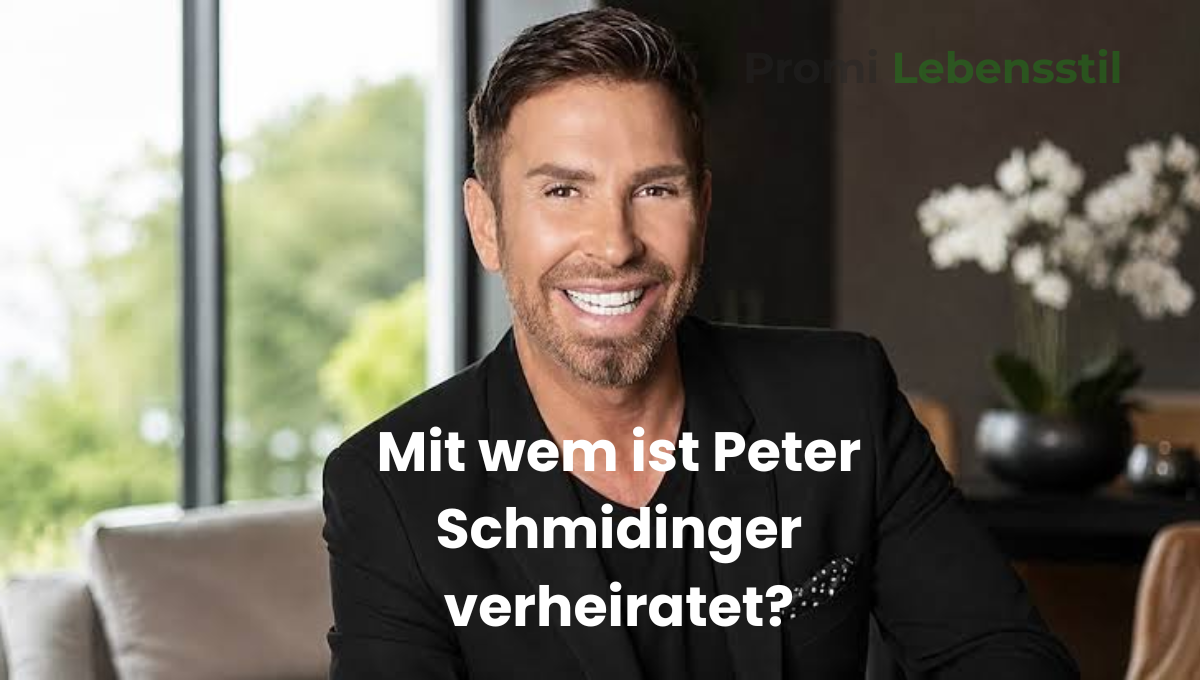 Mit wem ist Peter Schmidinger verheiratet