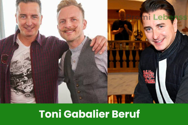 Toni Gabalier Beruf